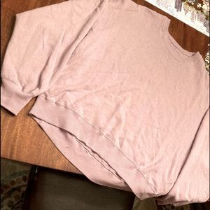 light purple hollister crewneck